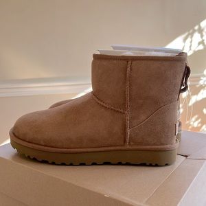 UGG classic mini II in chestnut.  NIB